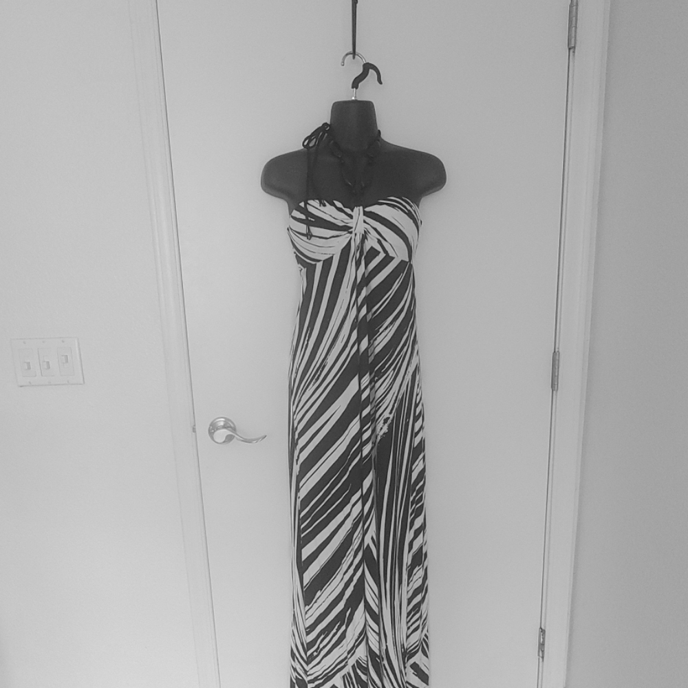 Tommy Bahama Bandeau Style Maxi Dress XS